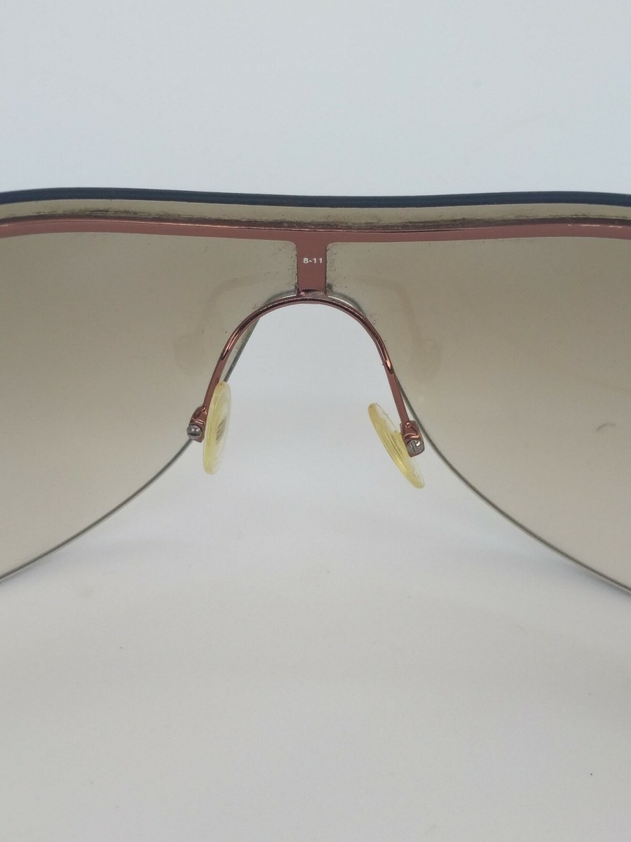 Marc by Marc Jacobs MMJ 028/S metal sunglasses Marc by Marc Jacobs MMJ 028/ Aviator Sunglasses Brown/Red  main image 3