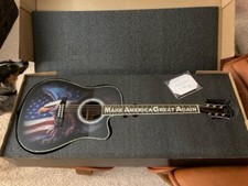 TRUMP AMERICAN EAGLE ACOUSTIC GUITAR #1022-13...