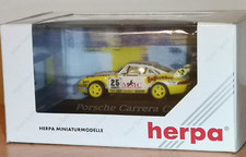 Selten Herpa 037440  Porsche  911 Carrera Cup 1997 " Harald Grohs " 1:87 in Ovp.