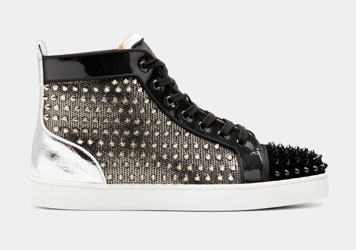 Christian Louboutin Black Louis Orlato Sneakers