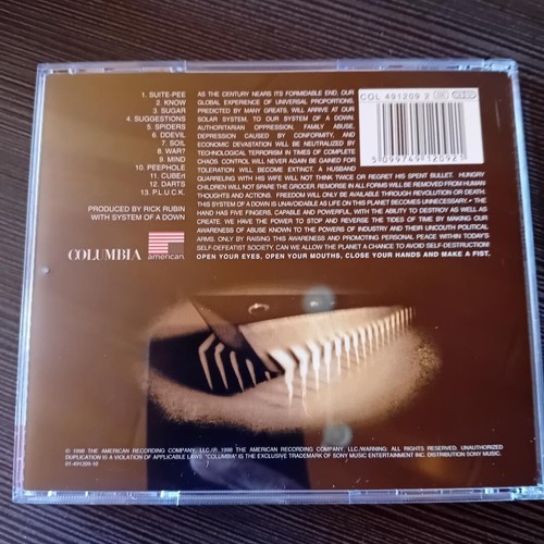 SYSTEM OF A DOWN - CD - Sytem of a Down / Same - Heavy Metal - Sehr Gut - Foto 2 di 2