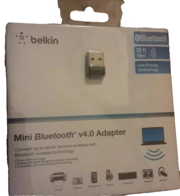 BELKIN UBS Mini Bluetooth Adapter V4.0  NEW SEALED