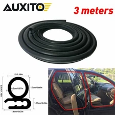 Auto Rubber Seal Weather Strip Door Window Lock Trunk Hood Edge Trim 3meters US