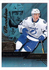 2016-17 Fleer Showcase Flair #38 Brayden Point RC - Tampa Bay Lightning