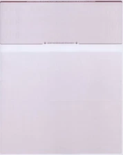 250 Blank Check Stock Paper - Check on Top - Burgundy Diamond