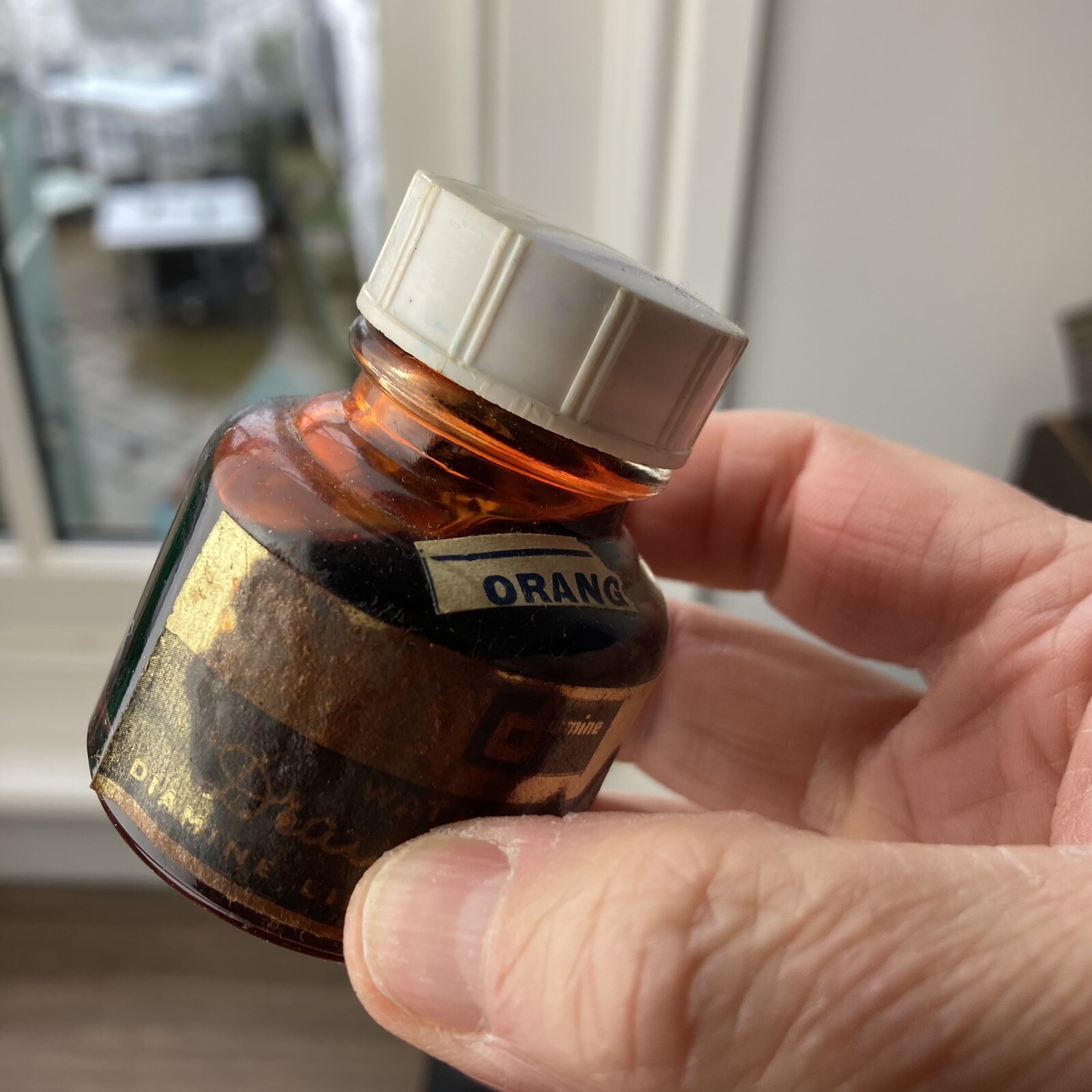 5 x Vintage Drawing Inks Diamine Waterproof MidCentury? Liverpool