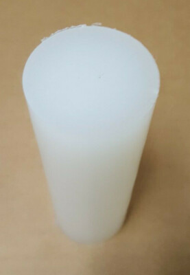 Round grey polypropylene rod diameter 30 mm, length 1000 mm
