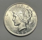 1923 Peace Dollar; 90% Silver; Circulated;  Nice Looking Coin
