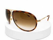 Carrera 15/S Sunglasses, color 0XDX-Gold/Dark Havana Brown Gradient Lenses NEW