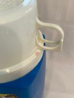 VINTAGE 1973 THE WORLD OF BARBIE BLUE MATTEL THERMOS VERY CLEAN INC STOPPER+ CUP — photo 2