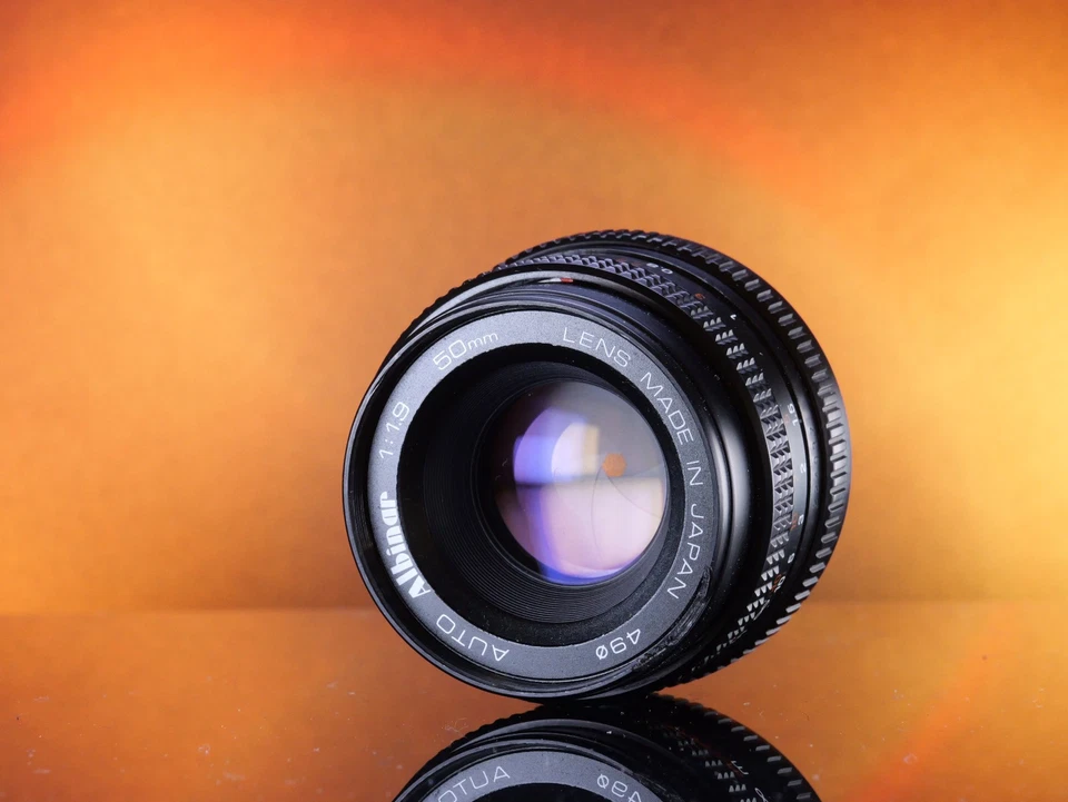 Super Albinar Auto f/1.9 50mm Prime Lens - Pentax SMC PK Mount #224037 - Image 2 of 4