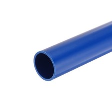 Blue PVC Rigid Pipe 28mm ID 32mm OD 12" High Impact, Blue