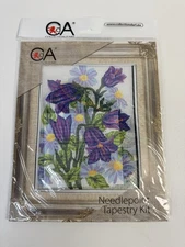 Collection d'Art Wisteria Floral Needlepoint Tapestry Kit 20x25cm New & Sealed