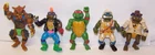 LOT OF 5 Vintage Teenage Mutant Ninja Turtle Playmates Mirage TMNT 80s 90s Toys