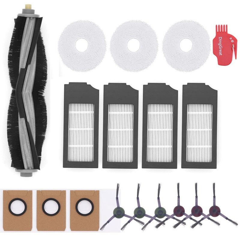 Replacement Kit for ECOVACS DEEBOT X1 OMNI/TURBO Robot Vacuum Cleaner - includes