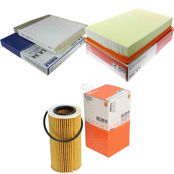 Mahle / Knecht Innenraumfilter LA 54 Luftfilter LX 700 ÖLfilter OX 370D-image