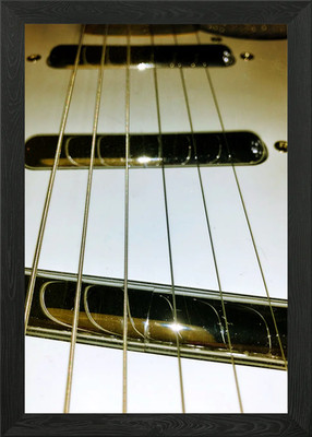 Danelectro 84 Strat Framed Wall Art Poster Canvas Print Picture