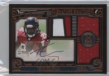 2015 Topps Museum Collection Copper 22/50 Tevin Coleman Triple Patch Auto 0a6