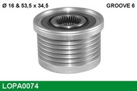 Lucas Generatorfreilauf (LOPA0074) FüR Renault Laguna II Megane