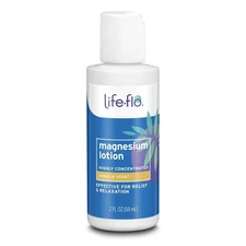 Life-flo Magnesium Lotion Vanilla Scent 2oz Relaxation Muscle Joint Care