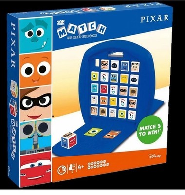 PIXAR Top Trumps Match - The Crazy Cube Game - New & Sealed