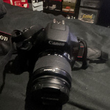 Canon EOS Rebel T7 DSLR 24.1MP 3x Zoom IS Black HDMI/USB Li-Ion