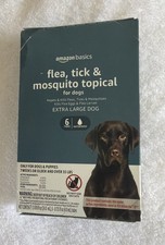 AMAZON BASICS FLEA  TICK  MOSQUITO TOPICAL FOR LARGE DOGS - FREE SHIPPING