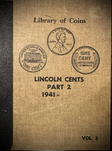 HIGH GRADE Uncirculated Lincoln Wheat Cent Set 1941-1961🔥Library Of Coins Album