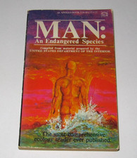 Man: An Endangered Species PB 1972 United States Department of the Interior