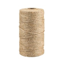 KINGLAKE 328 Feet Natural Jute Twine Best Arts Crafts Gift Twine Christmas Tw...
