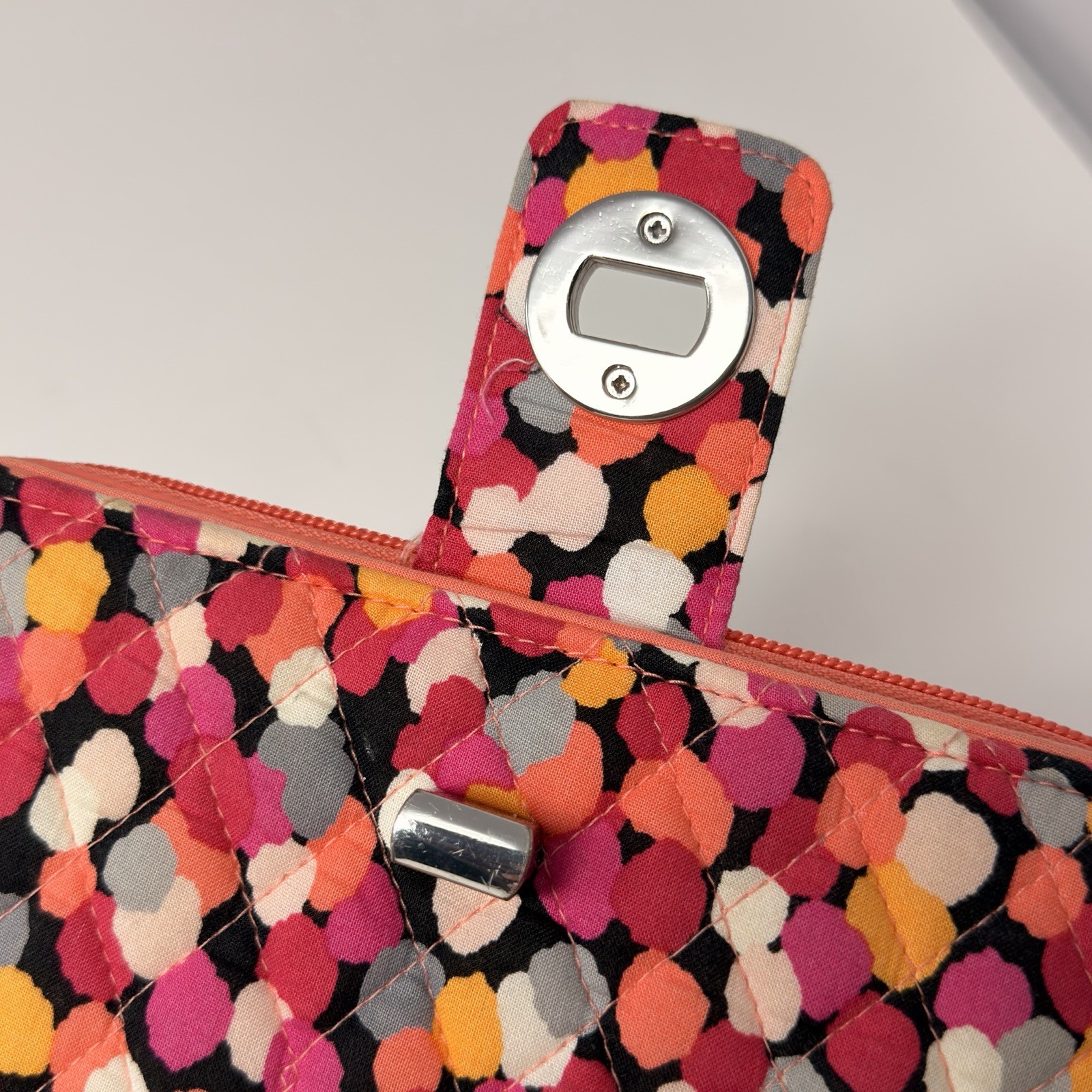 Vera Bradley Pixie Confetti Retired Ziparound Tur… - image 14