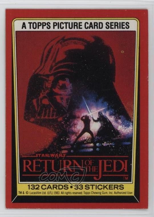 1983 Topps Star Wars: ROTJ Title Card #1 00em