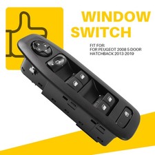 For Peugeot 2008 Mk1 13-19 Right Driver Front Electric Window Switch 96749624ZD