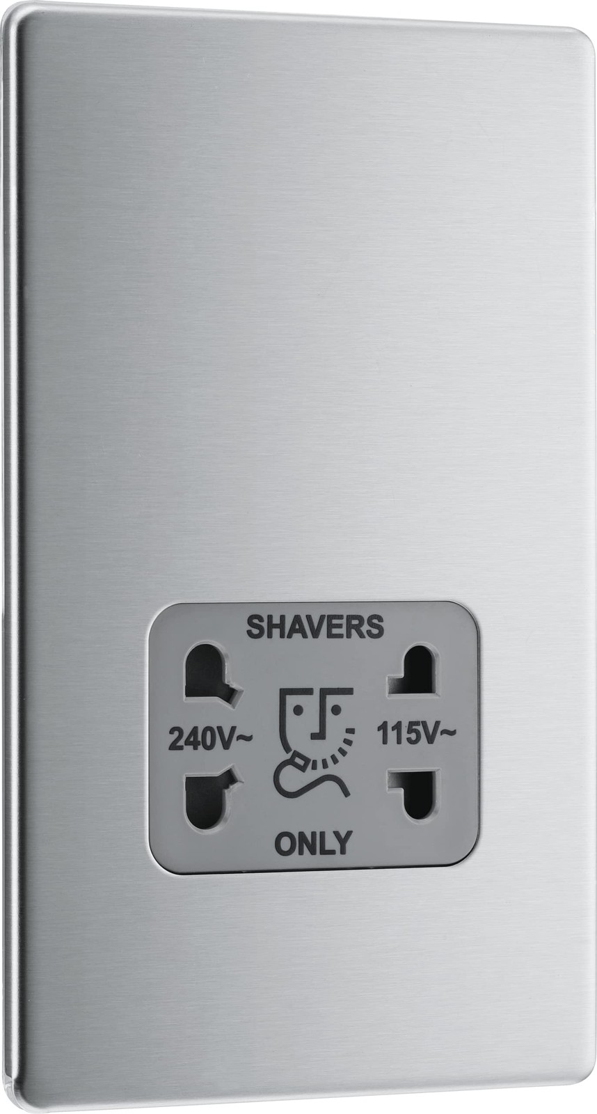 BG Electrical Dual Voltage Shaver Plug Socket Electric Toothbrush Charger Socke 9990₽