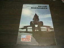 1975 CAREER OPPORTUNITIES IN AIRCRAFT MANAGEMENT AIR NATIONAL GUARD Brochure
