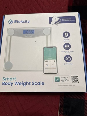 Etekcity Scales for Body Weight, Smart Scale with Wifi, Bluetooth, Bathroom.