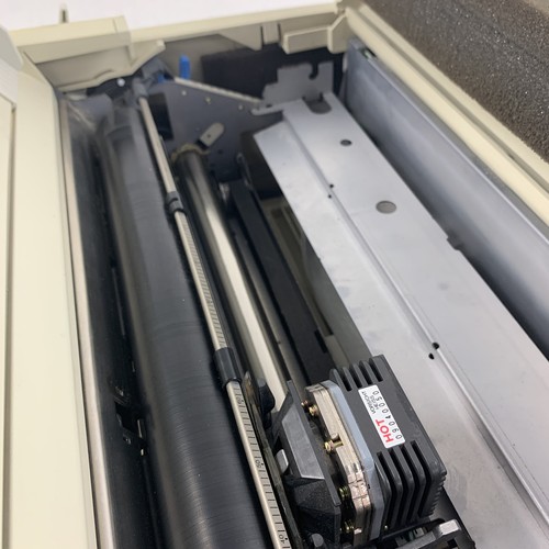 OKI Pacemark 3410 9-PIN Dot Matrix Printer GE8285A Tested No Ribbon Pushed Cover - Picture 9 of 15