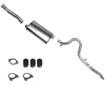 For 1999 2000 2001 2002 2003 2004 Ford Mustang V6 Muffler Tail pipe Exhaust Sys