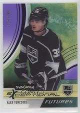 2021-22 Upper Deck Synergy Exceptional Futures Purple /199 Alex Turcotte 1a67