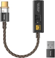 Xumee USB C to 3.5mm Audio Adapter, DAC Dongle with Dual Chip CX31993 MAX9722