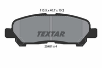 Bremsbelagsatz Scheibenbremse Hinterachse FüR Toyota Highlander / Kluger