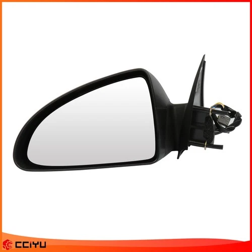 Fits 2005-2009 Pontiac G6 Mirror Black Driver Side View Power Manual Folding