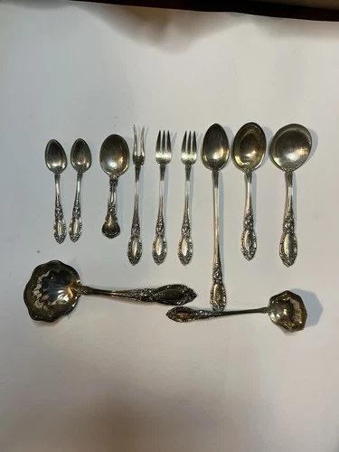 Towle Sterling Silver (.925) Flatware Set Pat. 1932 Antique 1900-1940