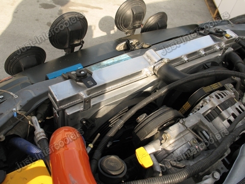 CXRacing Aluminum Coolant Radiator For 2002 Subaru Impreza WRX 2.0L - Picture 5 of 8