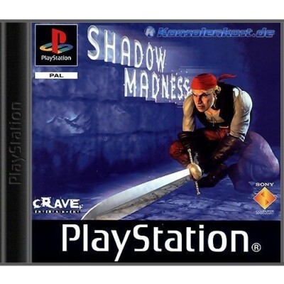 PS1 / Sony Playstation 1 Spiel - Shadow Madness mit OVP sehr guter Zustand
