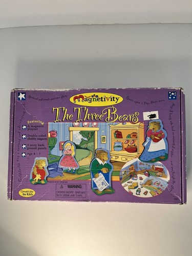 MAGNETIVITY The Three Bears Creative Art Activities Magnet Story Play