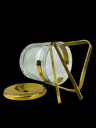 🟨 Ice bucket Porta ghiaccio Gabriella Crespi STYLE Vintage 80s Original ✈️WW - Foto 2 di 24