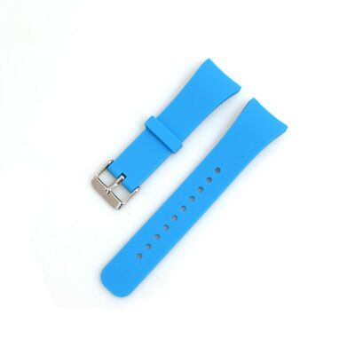 Silikon Armband ca. 19 cm für Samsung Galaxy Gear Fit 2 SM-R360 