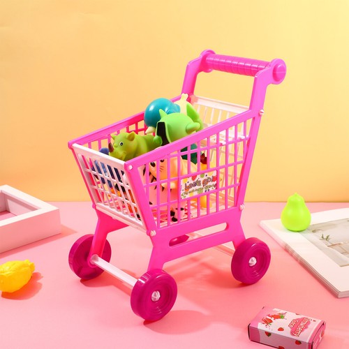 Play Shopping Cart Grocery Kids Children Simulation Toddler - Picture 5 of 12