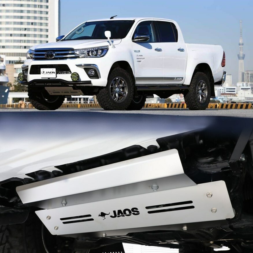 JAOS Stainless Steel Skid Plate Guard TOYOTA HILUX 125 2017